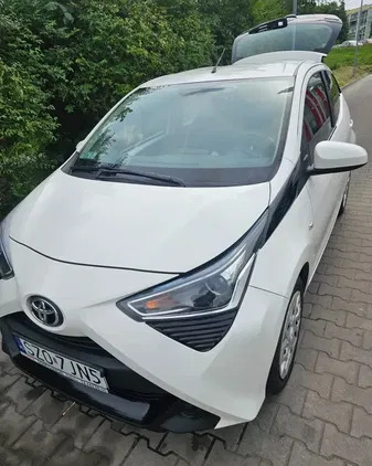 toyota aygo śląskie Toyota Aygo cena 34900 przebieg: 105550, rok produkcji 2019 z Żory